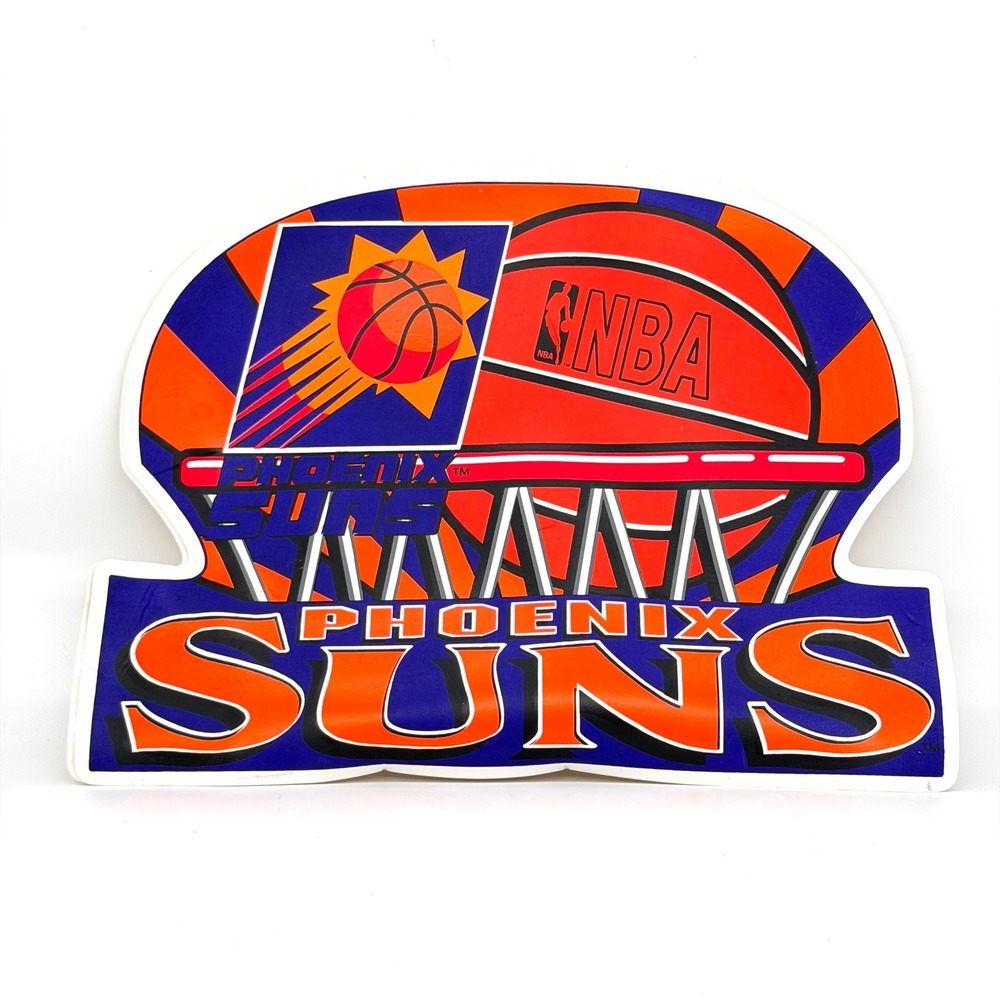 Vintage Phoenix Suns NBA Place Mat Town & Country Vinyl 90s NOS New Old Stock